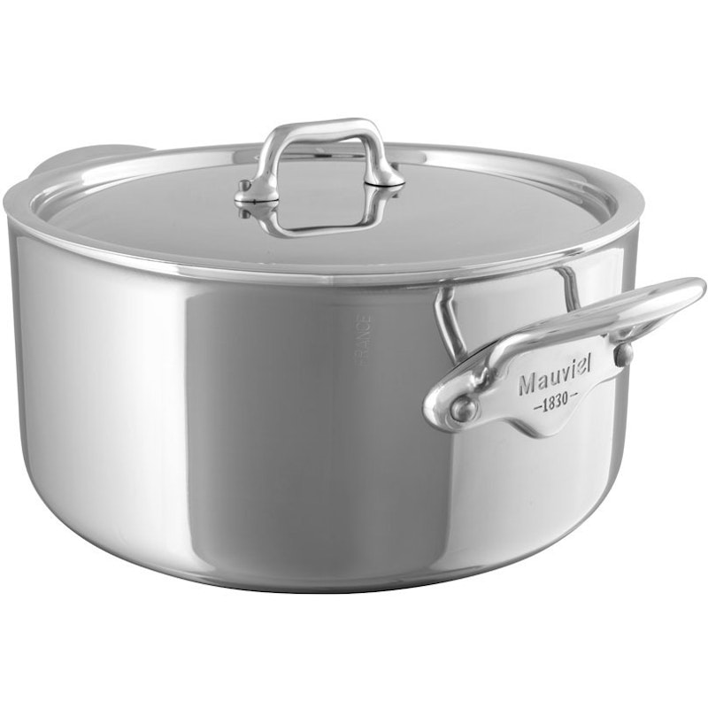Cook Style Kasserolle Med Låg 5,9L, Stål
