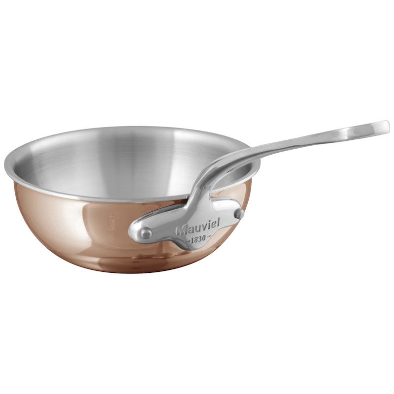 M'6s Sautépande 3,2L Afrundet, Kobber / Stål