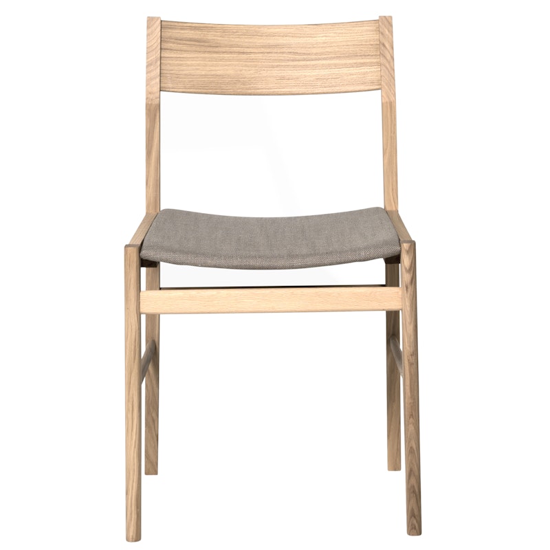 Siza Stol, Hvid Pigmenteret Eg / Beige