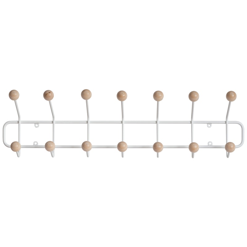 Bill Horizontal Knagerække S, Hvid