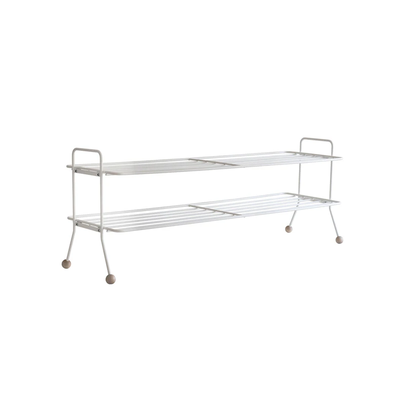 Bill Shoe Shelf L Skohylde, Hvid