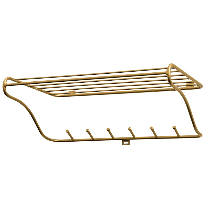 Hat Rack Hattehylde, Messing