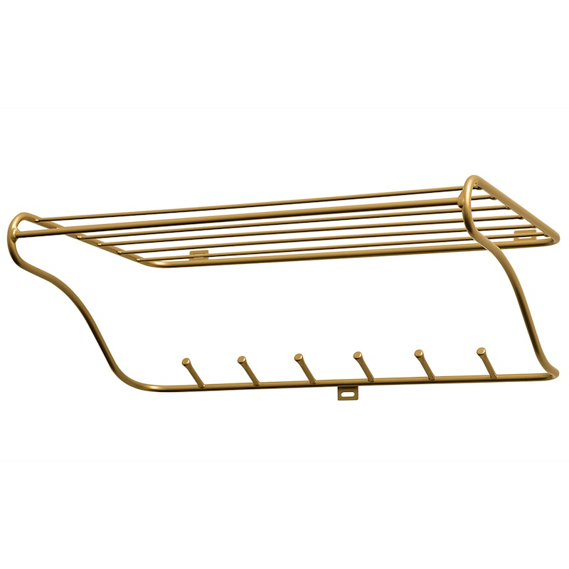 Hat Rack Hattehylde, Messing