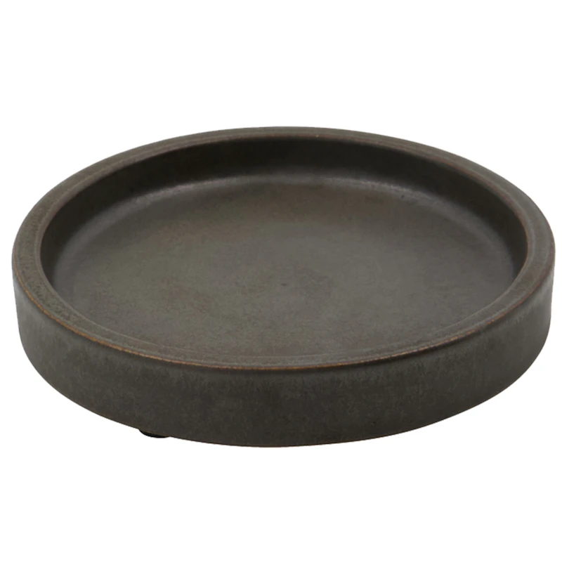 Datura Sæbeholder Ø12,5 cm, Mørkegrå