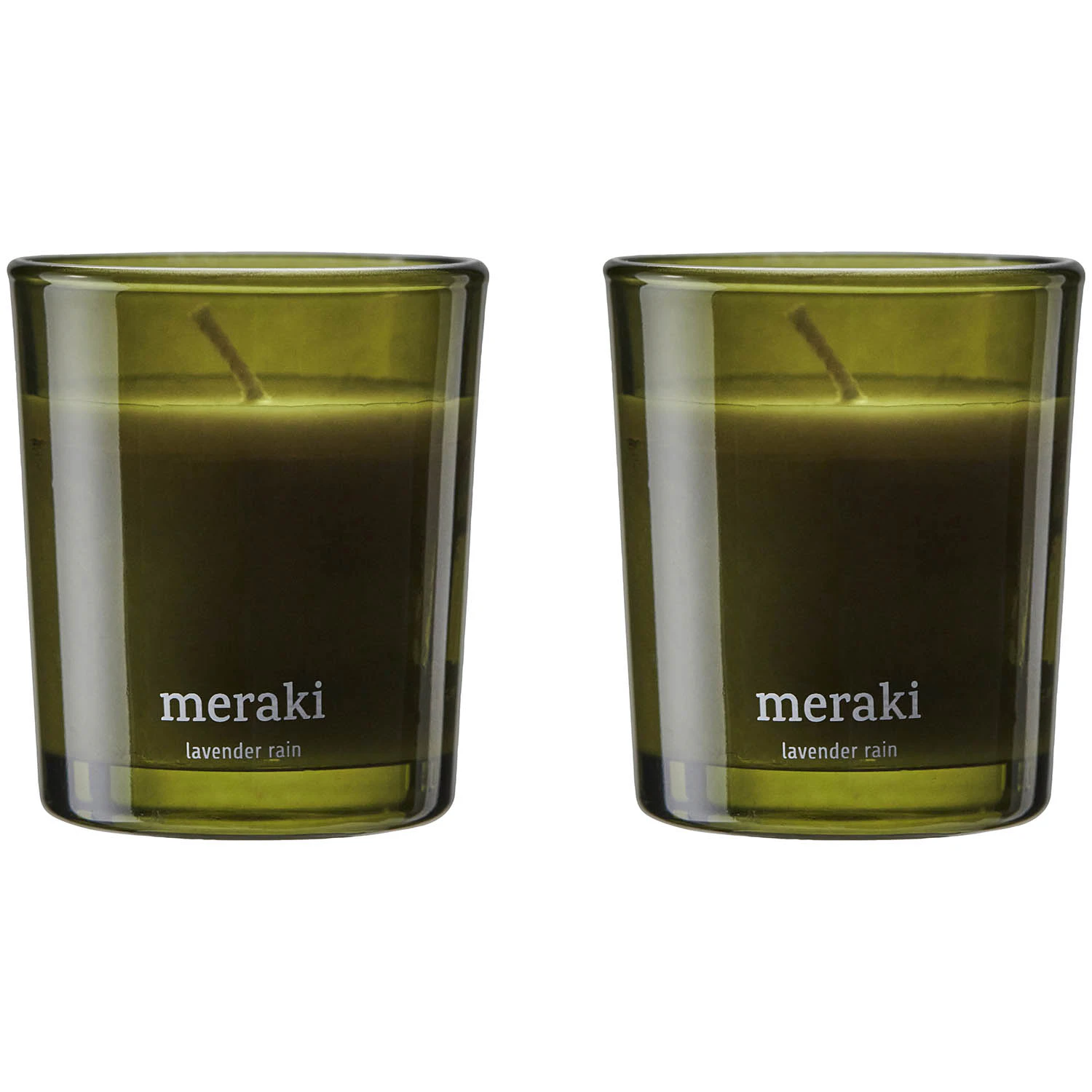 Meraki Duftlys 2-pak Lavender Rain - Duftlys - 366650200