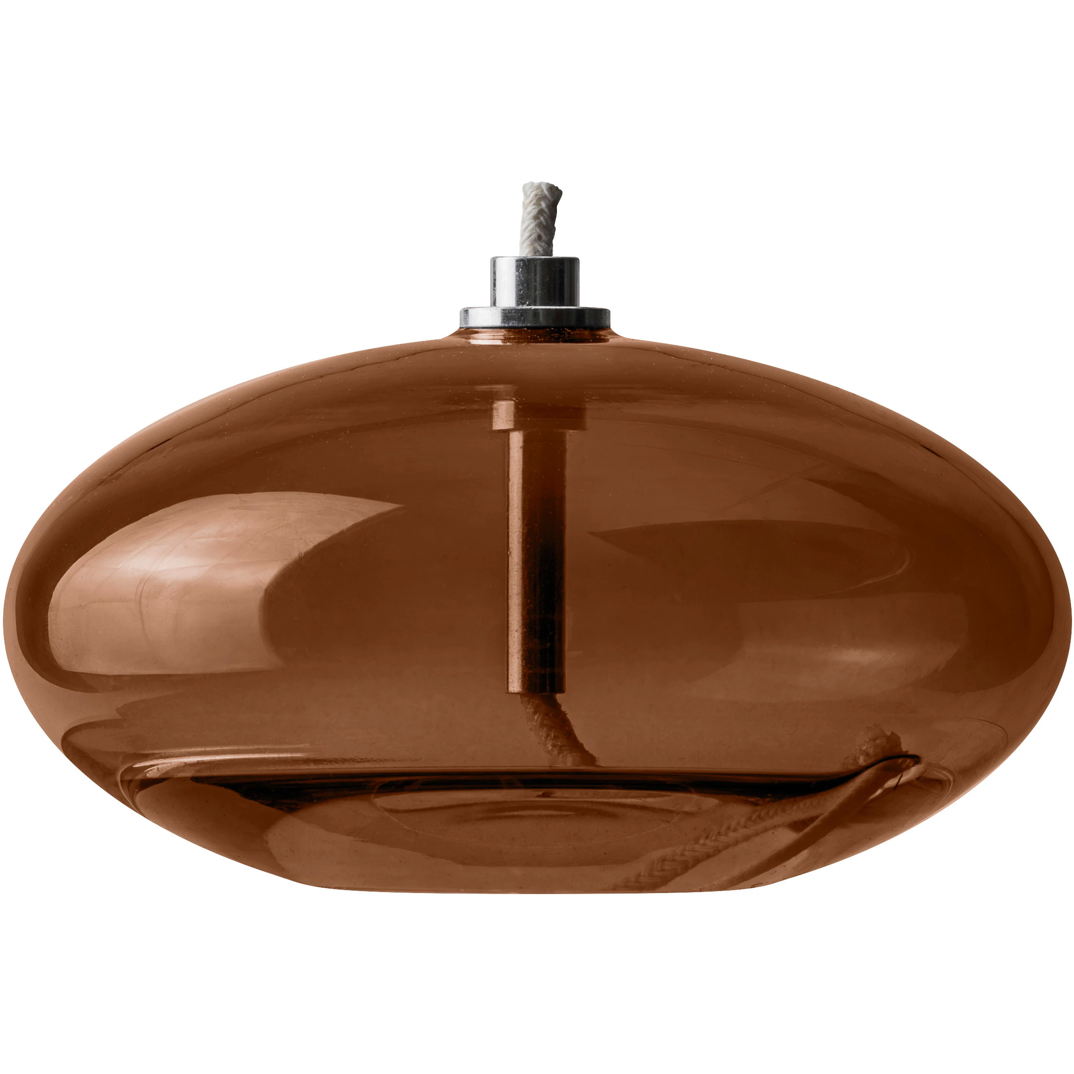 Mette Ditmer Aura Olielampe 6 Cm - Paraffin & Olielamper Glas Brun - AUROIS01