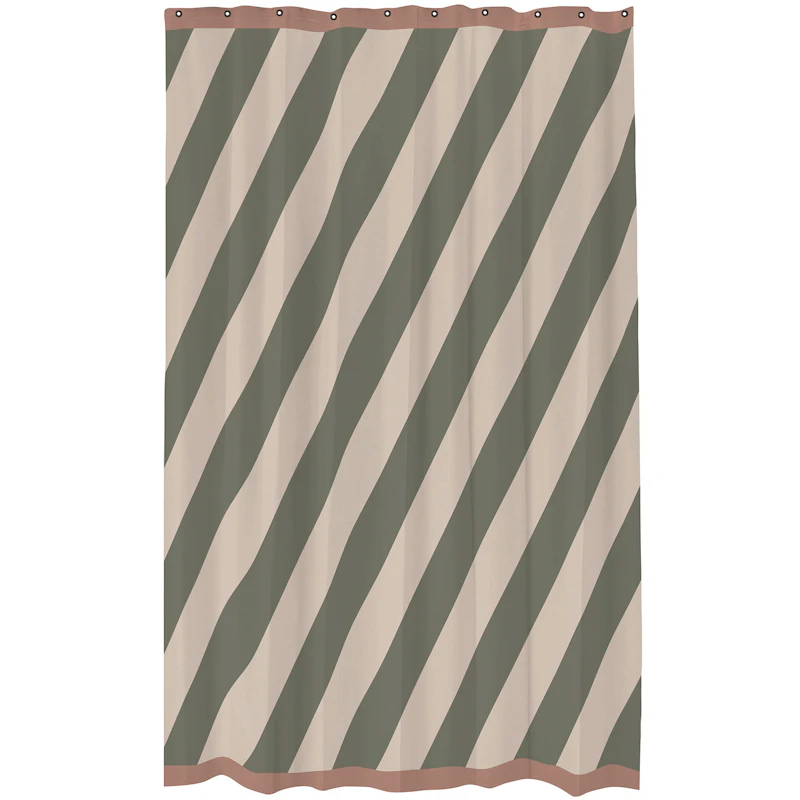 Diagonal Bruseforhæng 150x200 cm, Olivengrønt