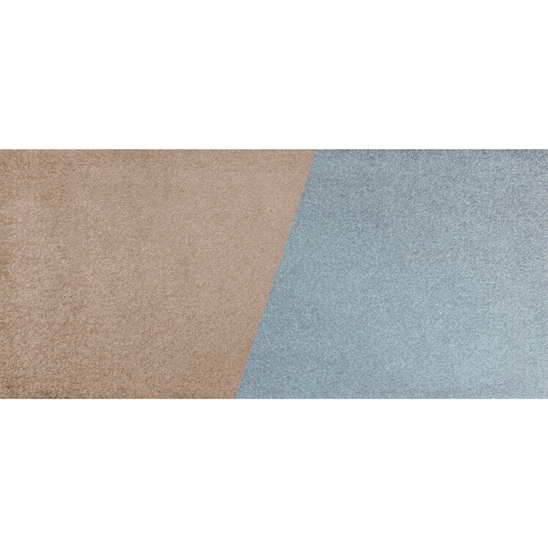 Duet Tæppe 70x150 cm, Slate Blue