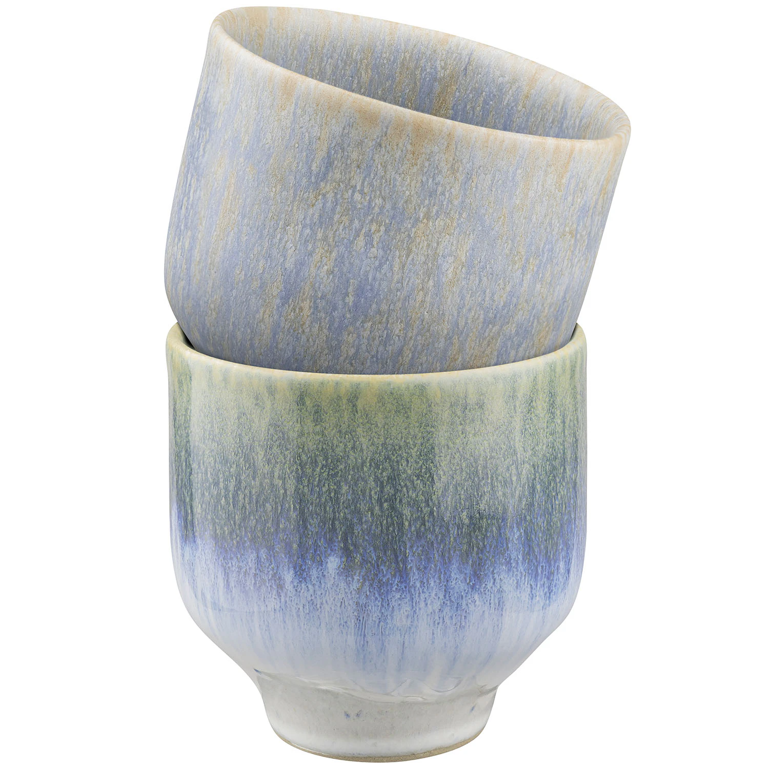 Mette Ditmer Elements Krus 2-pak t - Kaffekopper Stent&oslash;j Bl&aring; - ELEMUG70