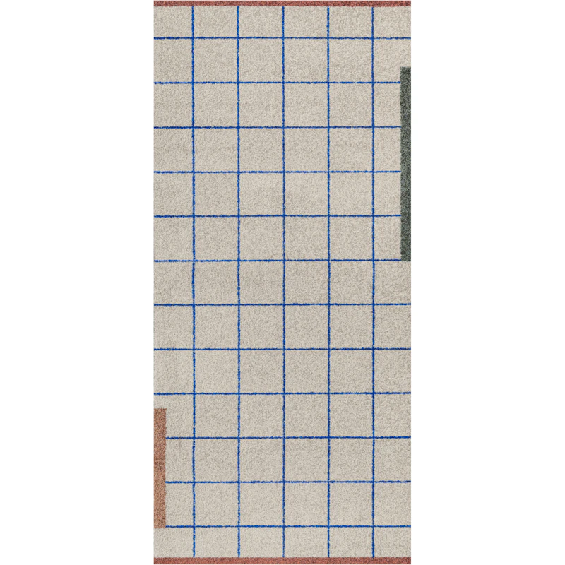 Network Plastikmåtte Sand, 70x150 cm