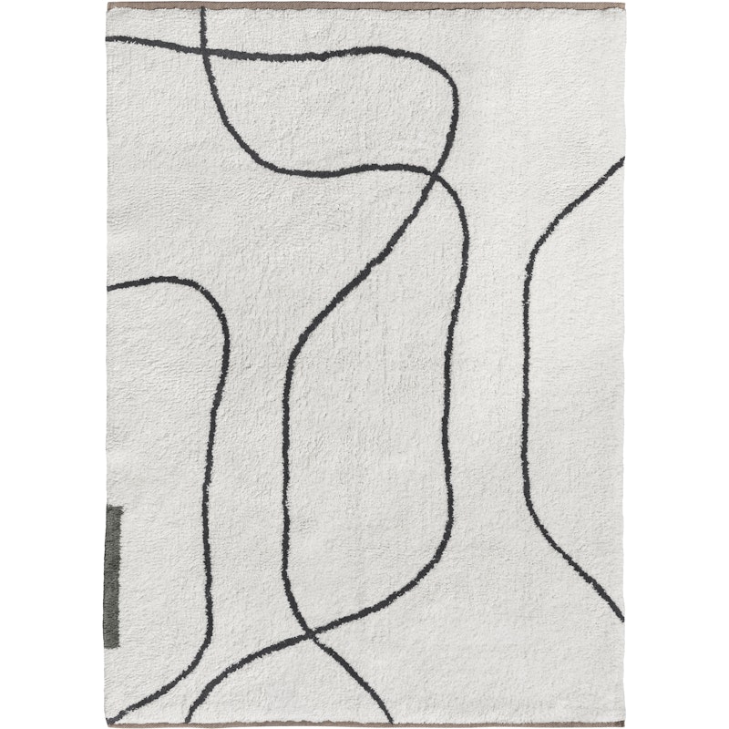 Shadow Tæppe 100x140 cm, Offwhite