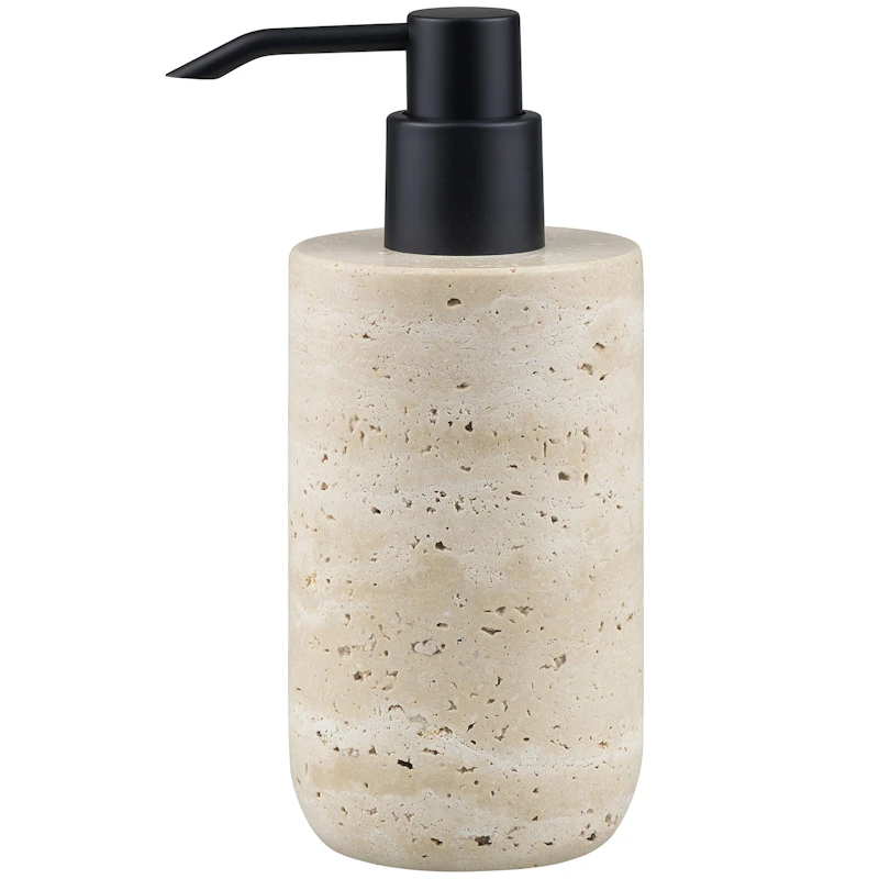 Travertine Sæbedispenser 17,5 cm