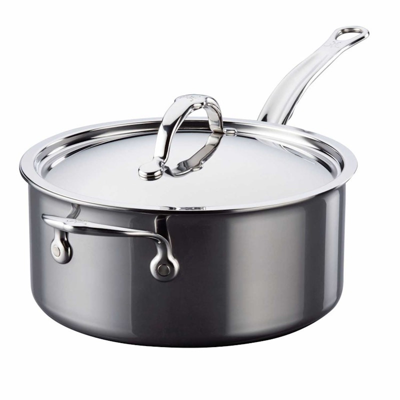 Hestan NanoBond Kasserolle Med Låg, 22 cm/3,8 L