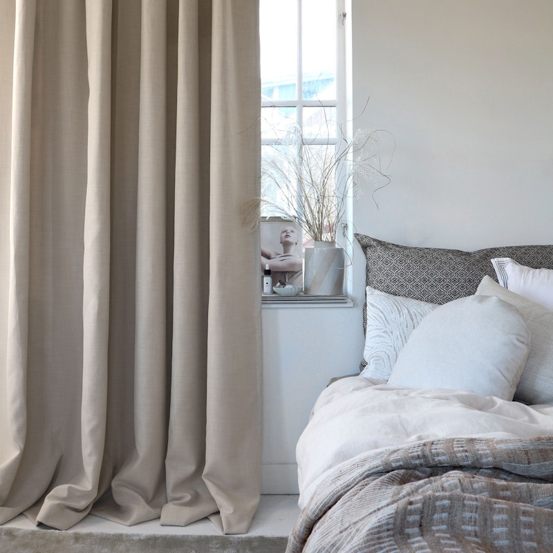 Lyx Mørklægningsgardin  290x290 cm, Natur