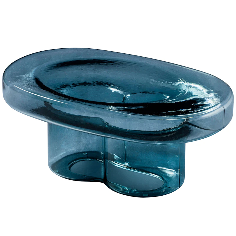 Soda Coffee Table 70x45 cm, Blue Grey