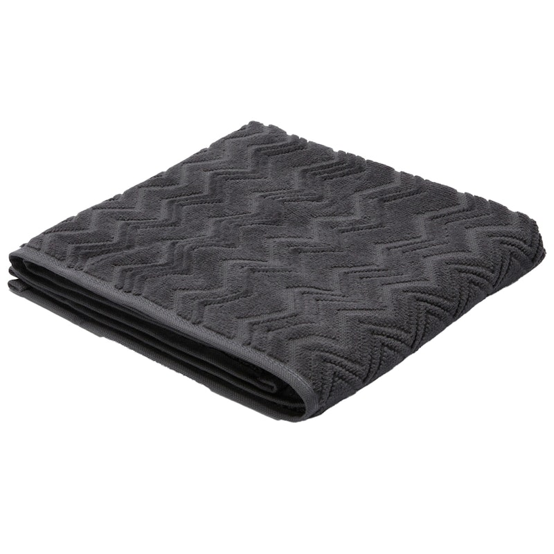 Chalk Håndklæde 40x70 cm, Antracitgråt