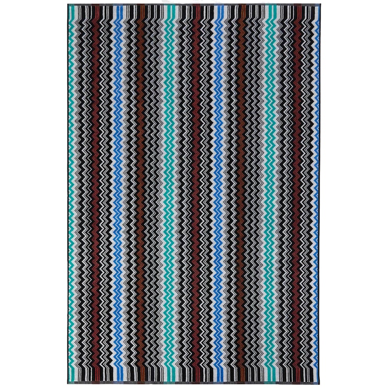 Neoclassic Håndklæde 40x70 cm, Sort/Flerfarvet