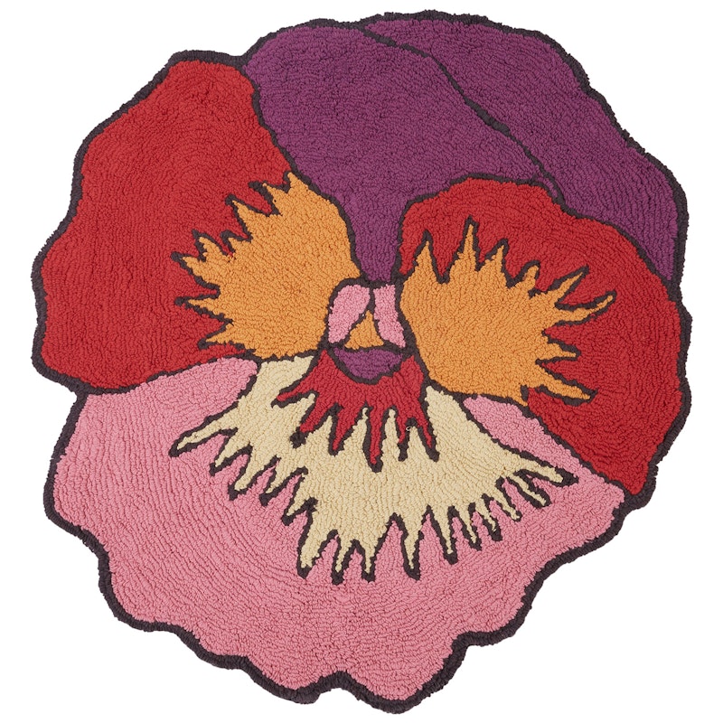 Parma Bademåtte 80 cm, Fuchsia