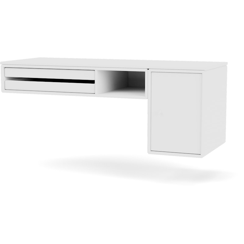 Bureau Væghængt Skrivebord, New White