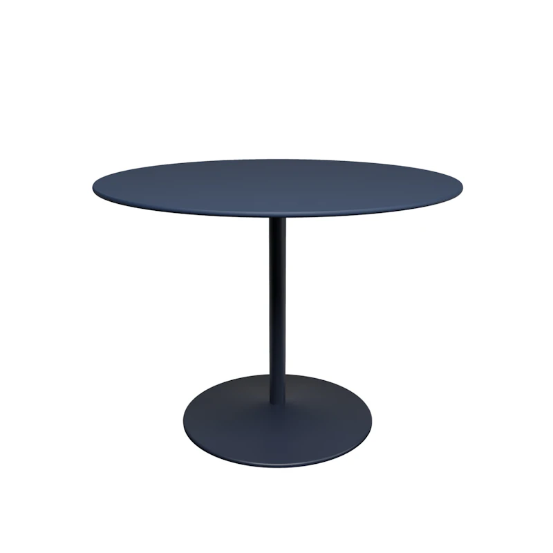 Panton Café- & Spisebord Ø100 cm, 0754n Blue Fes Nano Laminate