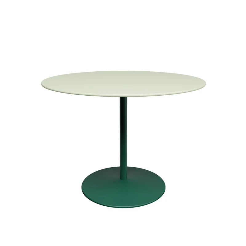Panton Café- & Spisebord Ø100 cm, 4183 Forbo Pistachio Linoleum