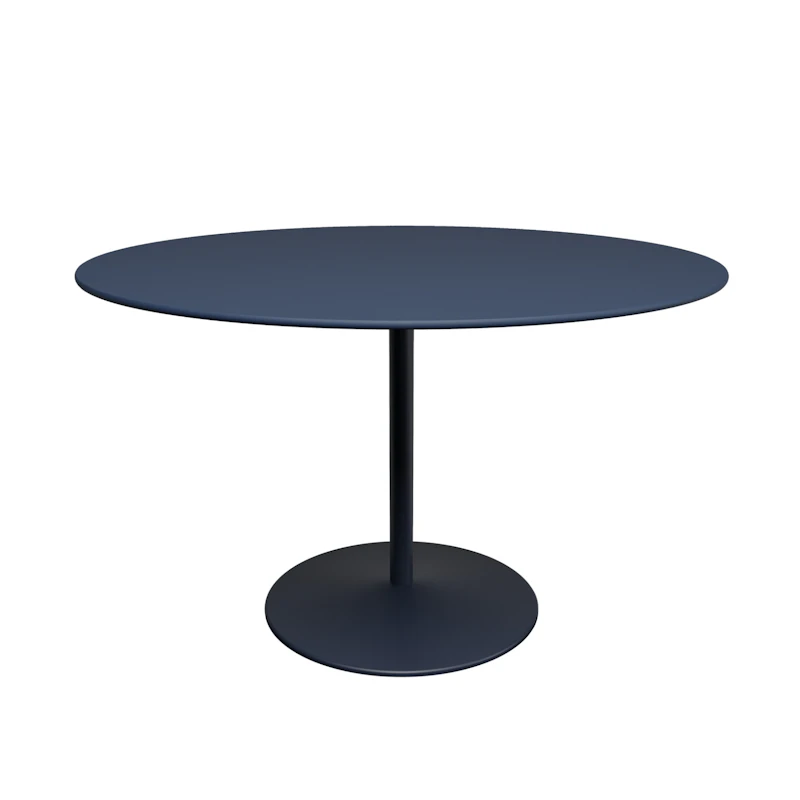 Panton Café- & Spisebord Ø120 cm, 0754n Blue Fes Nano Laminate