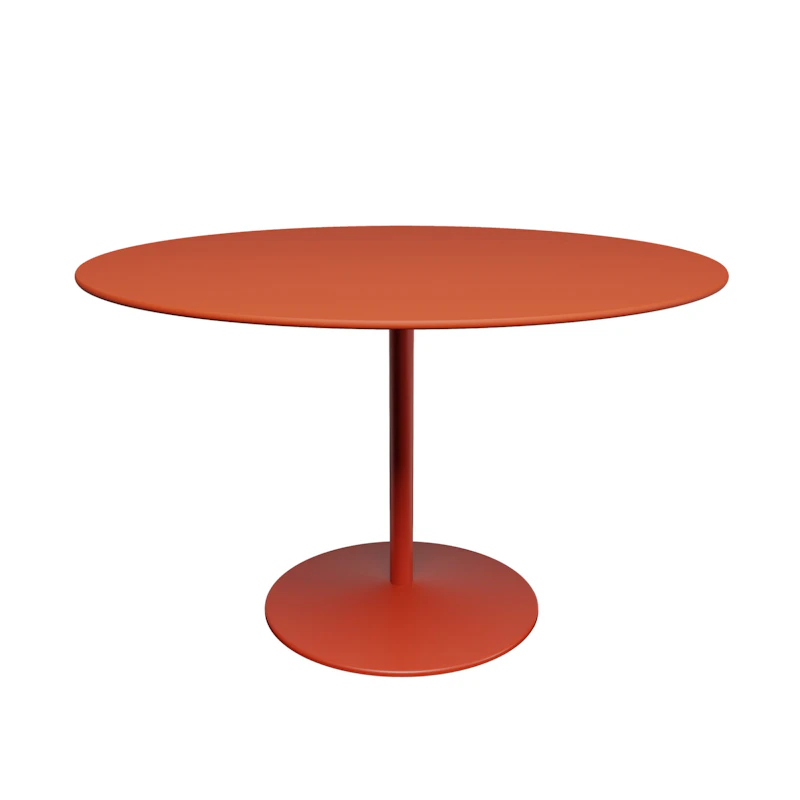 Panton Café- & Spisebord Ø120 cm, 0789n Rosso Namib Nano Laminate