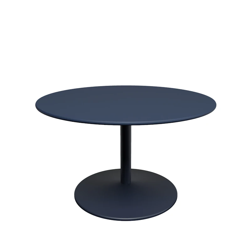 Panton Sofabord Ø75 cm, 0754n Blue Fes Nano Laminate