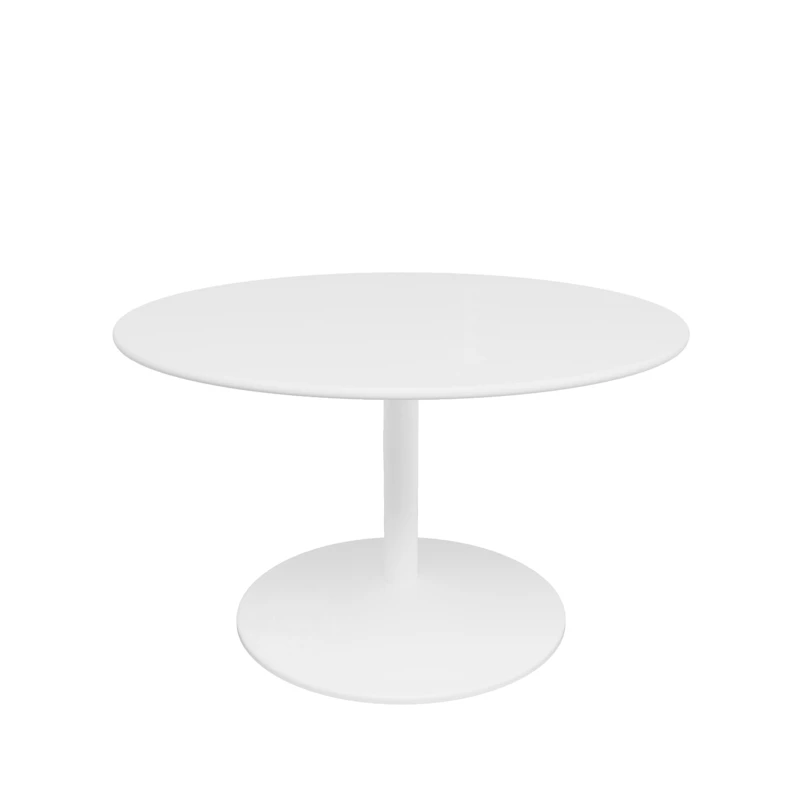 Panton Sofabord Ø75 cm, 38l Snow Laminate