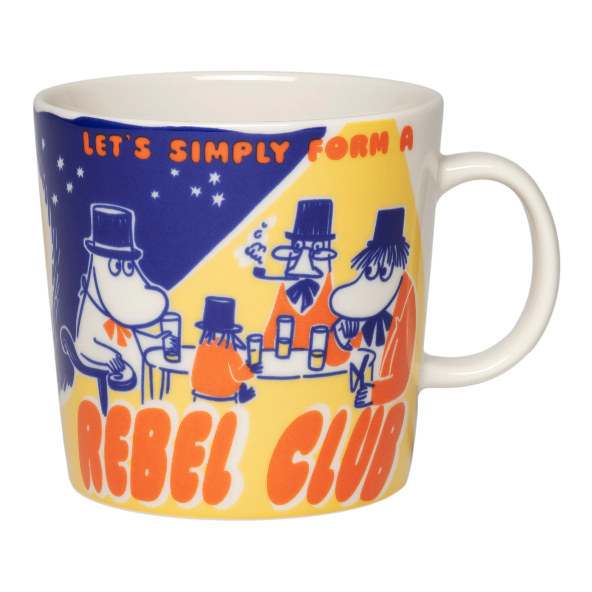 Moomin Arabia Moomin Krus Rebel Club 40 Cl - Kaffekopper Vitroporcelain - 1086401
