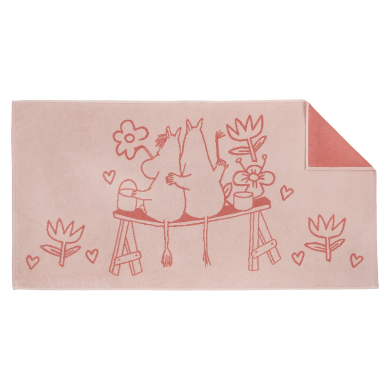 Mumi Badehåndklæde 70x140 cm, Kærlighed