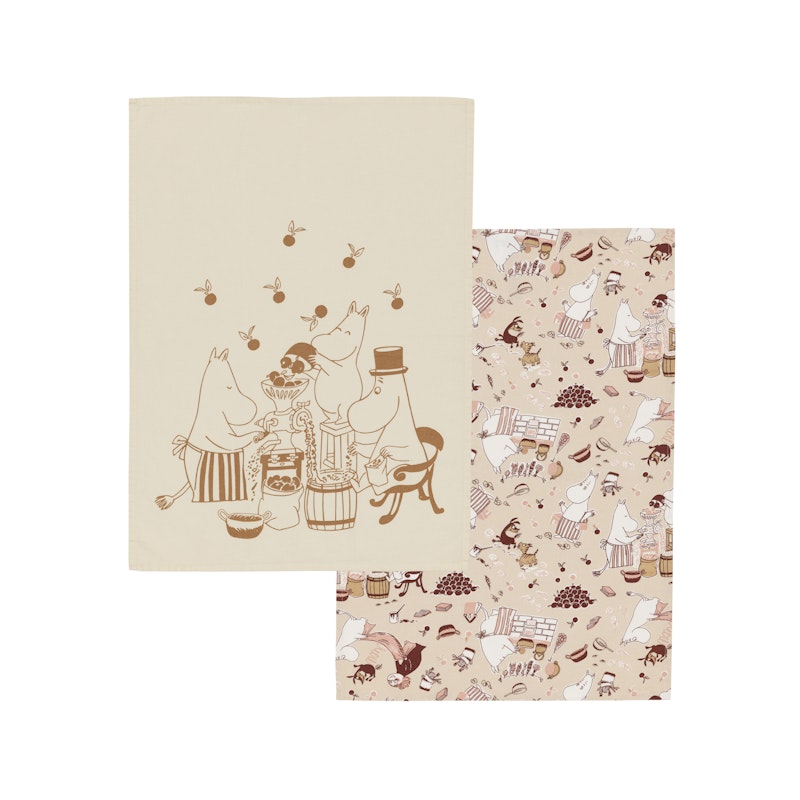 Moomin Viskestykke 50x70 cm 2-pak Housekeeping