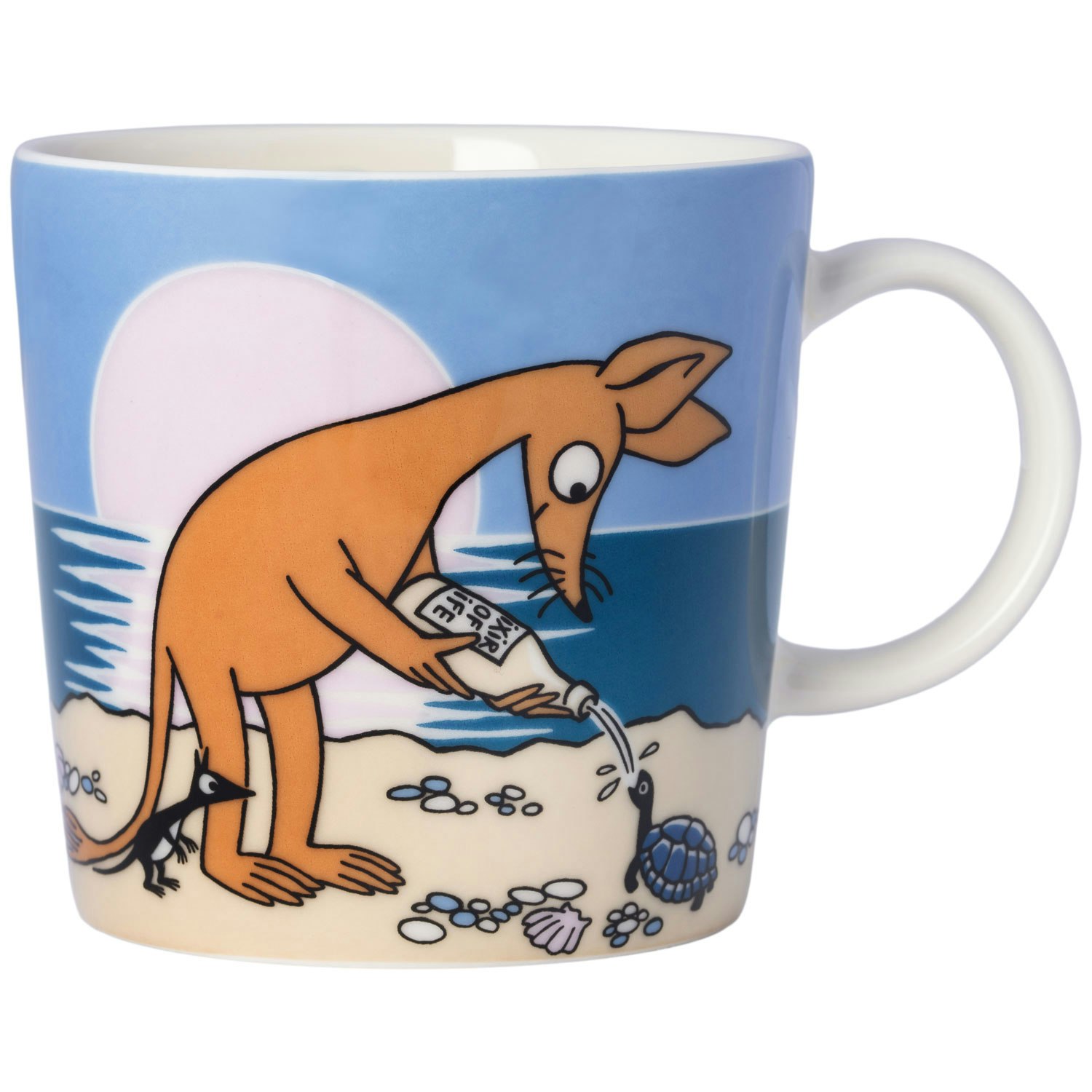 Moomin Arabia Moomin Krus 30 Cl Sniff - Kaffekopper Porcel&aelig;n Bl&aring; - 1069396