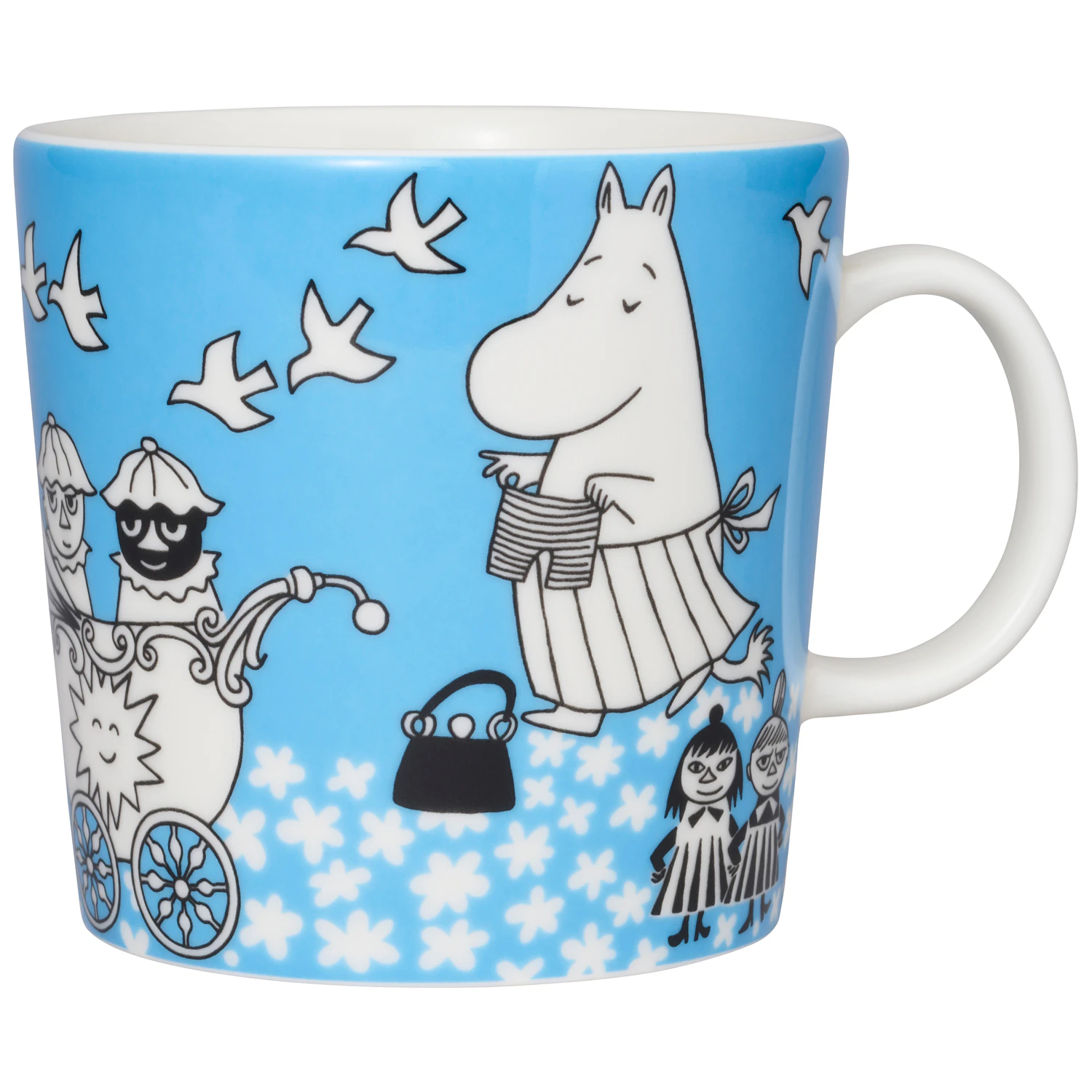 Moomin Arabia Moomin Krus 40 Cl Peace - Kaffekopper Porcel&aelig;n Bl&aring; - 1069504