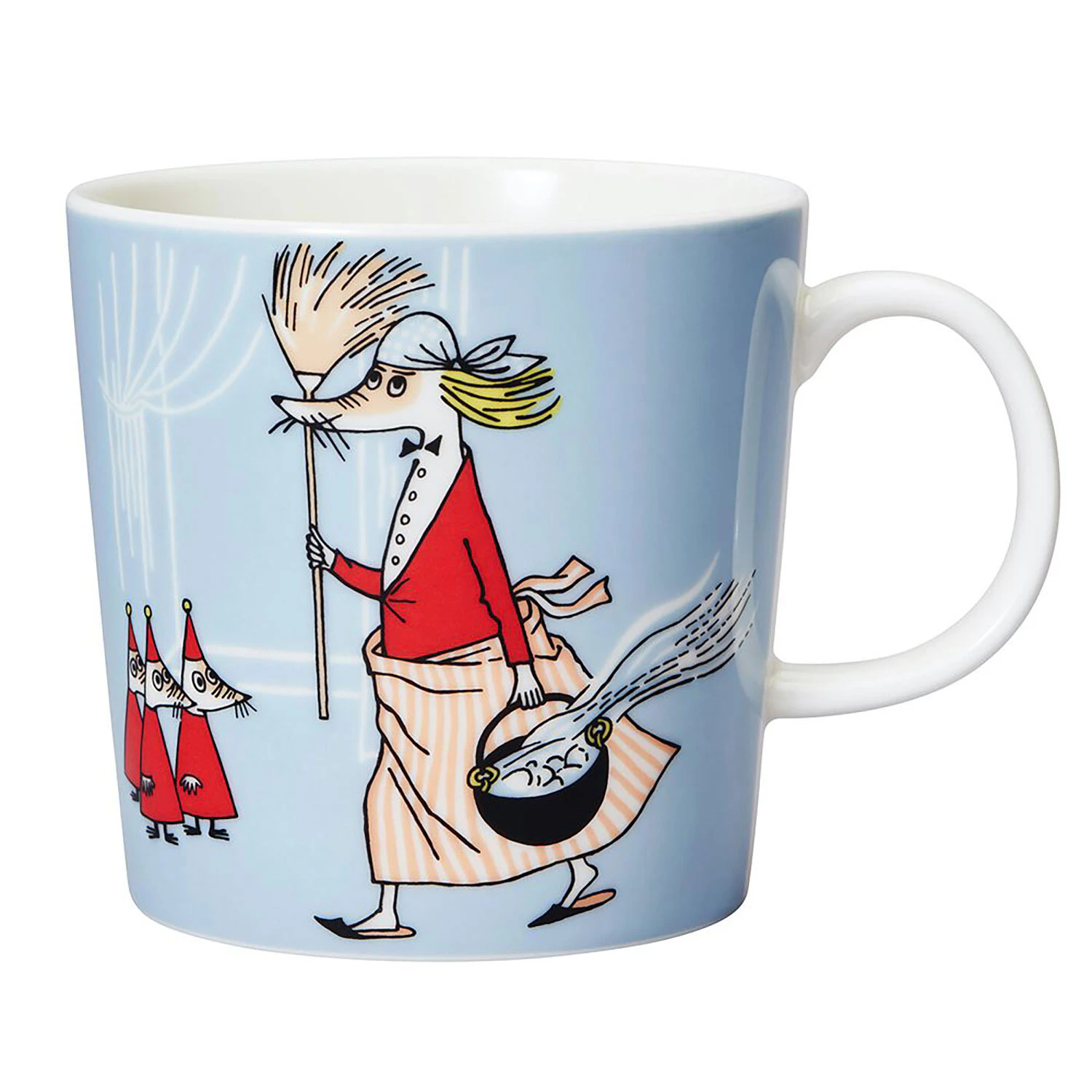 Moomin Arabia Moomin Mug 30 Cl Fillyjonk Grey - Kaffekopper Porcel&aelig;n Gr&aring; - 1057216