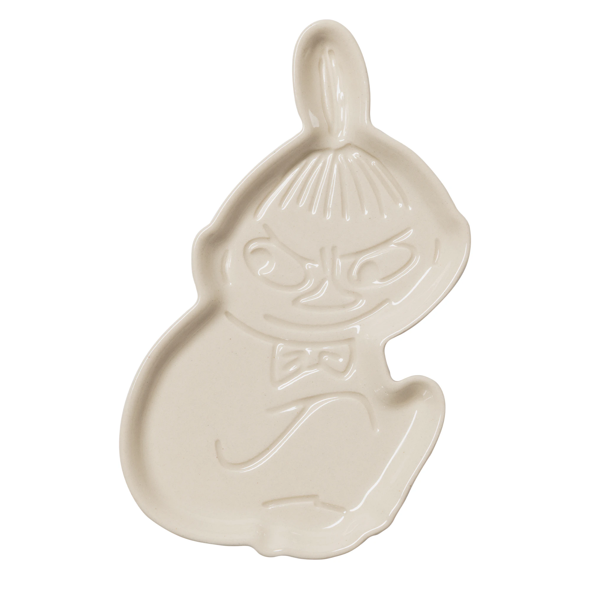 Moomin Arabia Moomin Sidetallerken Lille My - Asietter Stent&oslash;j Hvid - 1086409