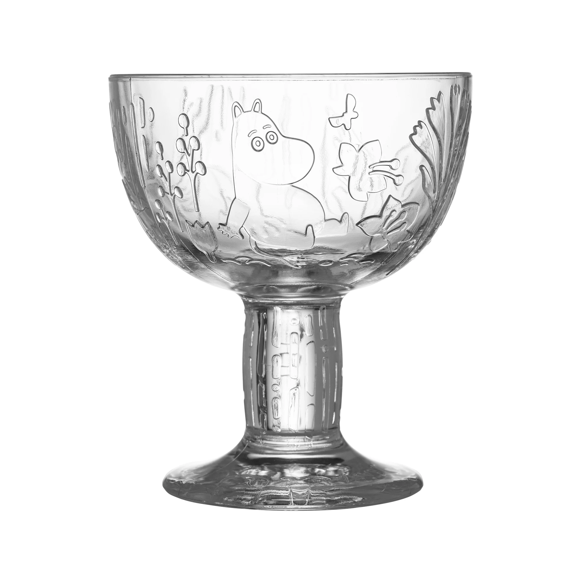 Moomin Arabia Moomin Sk&aring;l - Serveringssk&aring;le Glas Klar - 1086493