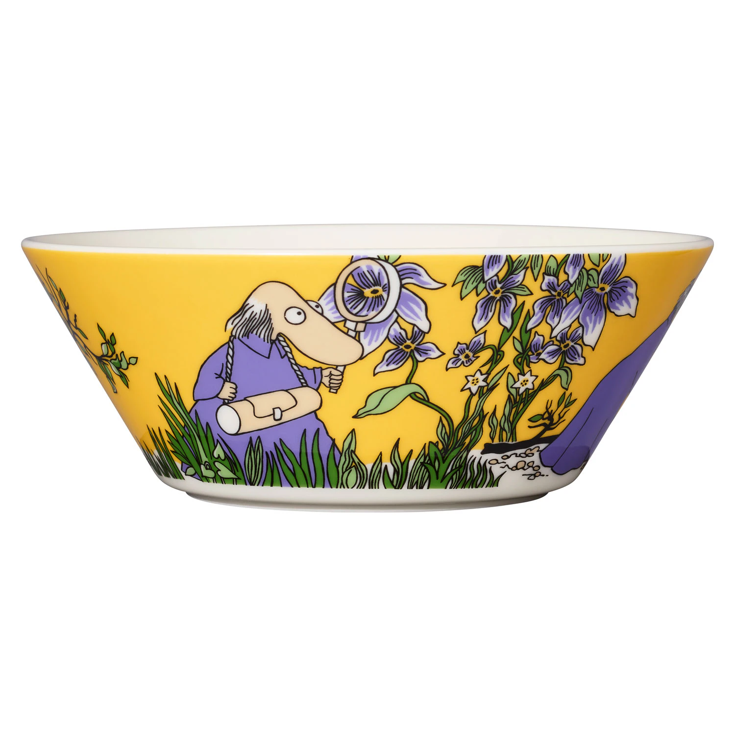 Moomin Arabia Moomin Sk&aring;l 15 Cm Hemulen - Serveringssk&aring;le Porcel&aelig;n Gul - 1066915