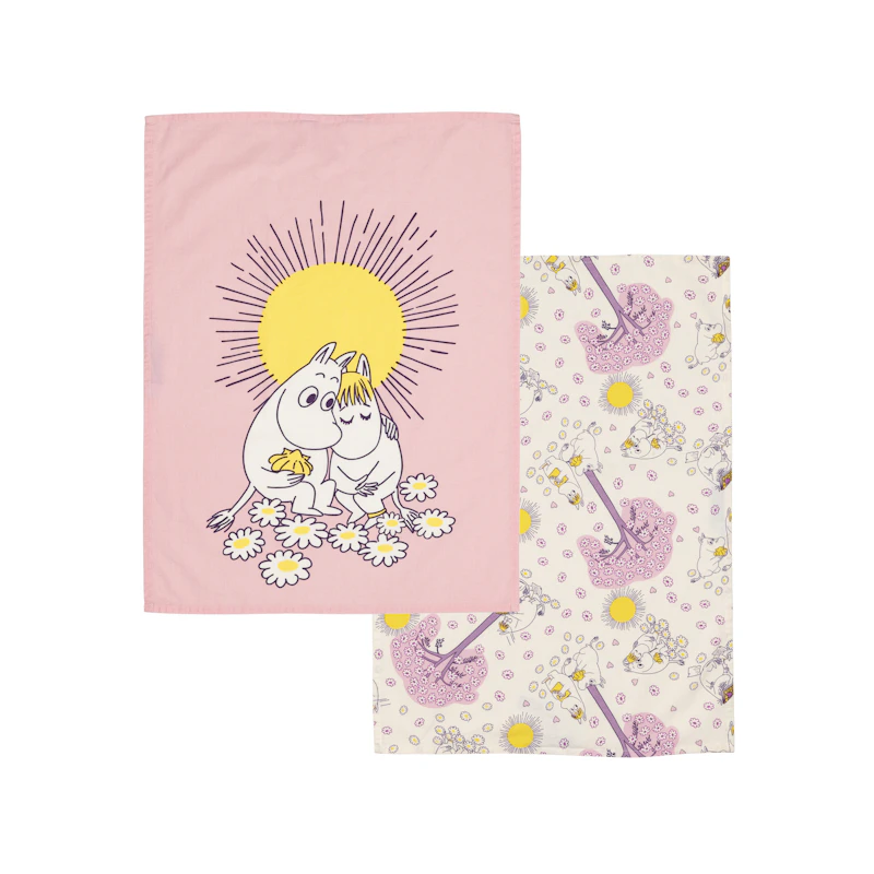 Moomin Viskestykke 50x70 cm Sweethearts
