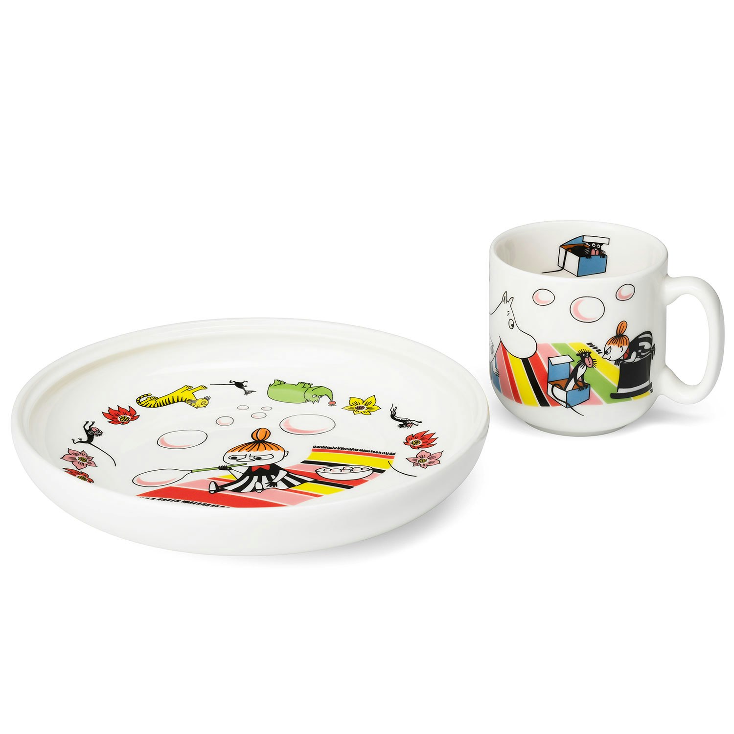 Moomin Arabia Mumi B&oslash;rnes&aelig;t Lille My - B&oslash;rneservice Porcel&aelig;n Multi - 1023463