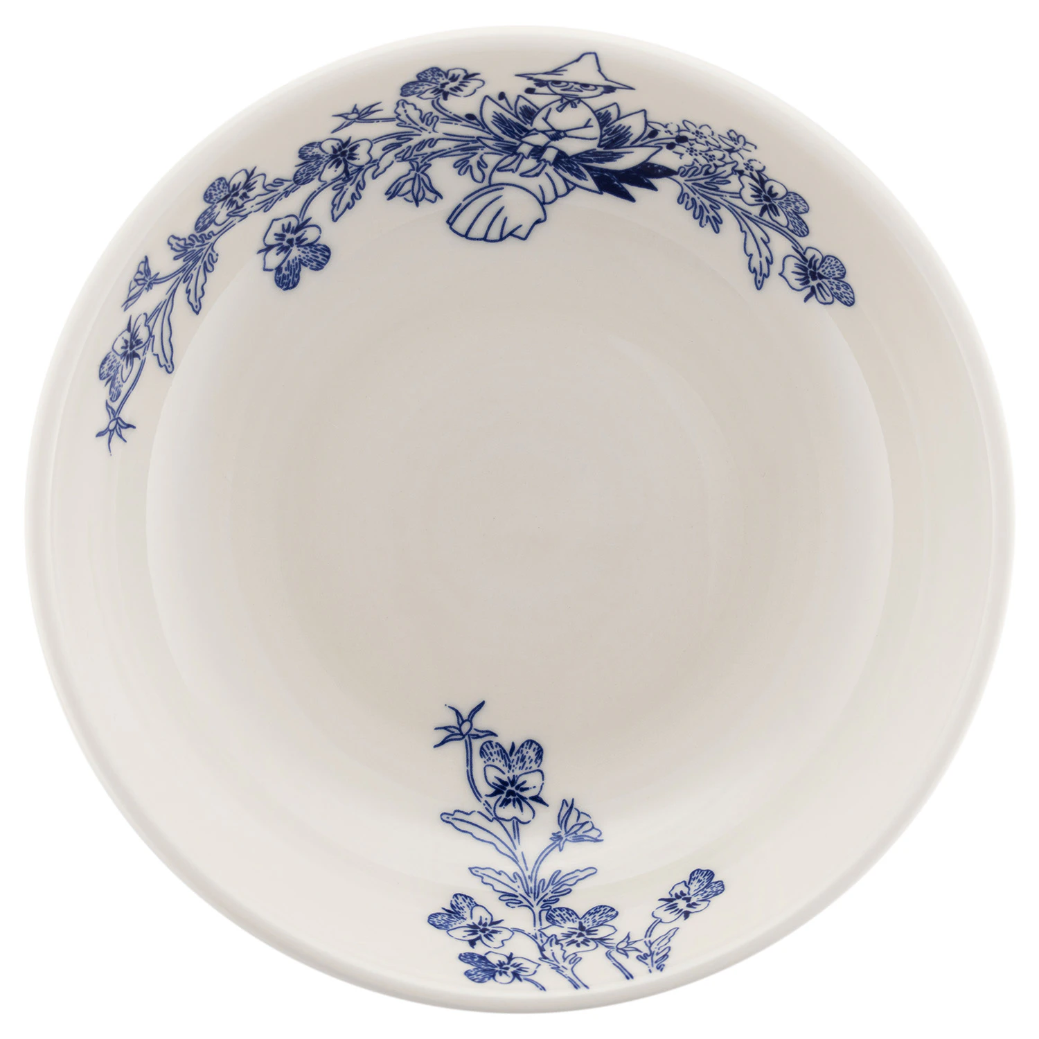 Moomin Arabia Mumi Haru Pastask&aring;l 21 Cm - Dybe tallerkner Bl&aring; - 1073502