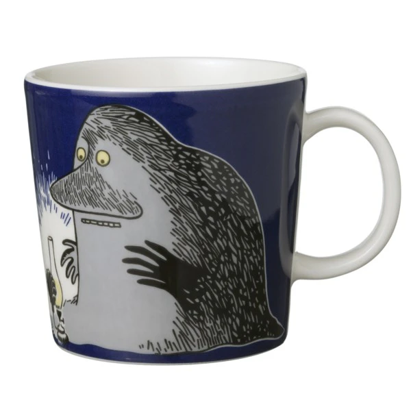Moomin Arabia Mumi Kop Morran - Kaffekopper Porcel&aelig;n M&oslash;rkebl&aring; - 1005327