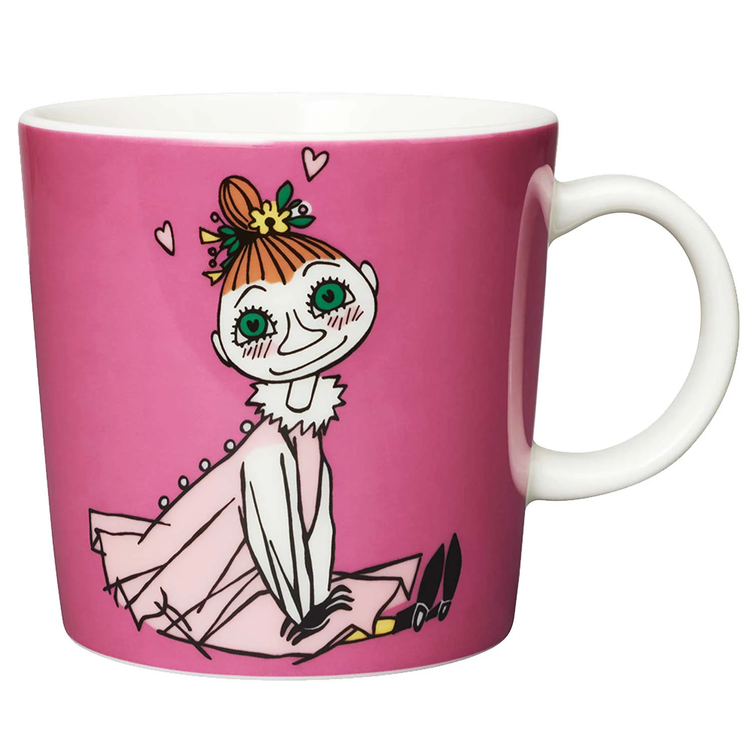 Moomin Arabia Mumi Kop Mumlan - Kaffekopper Porcel&aelig;n Rosa - 1005297