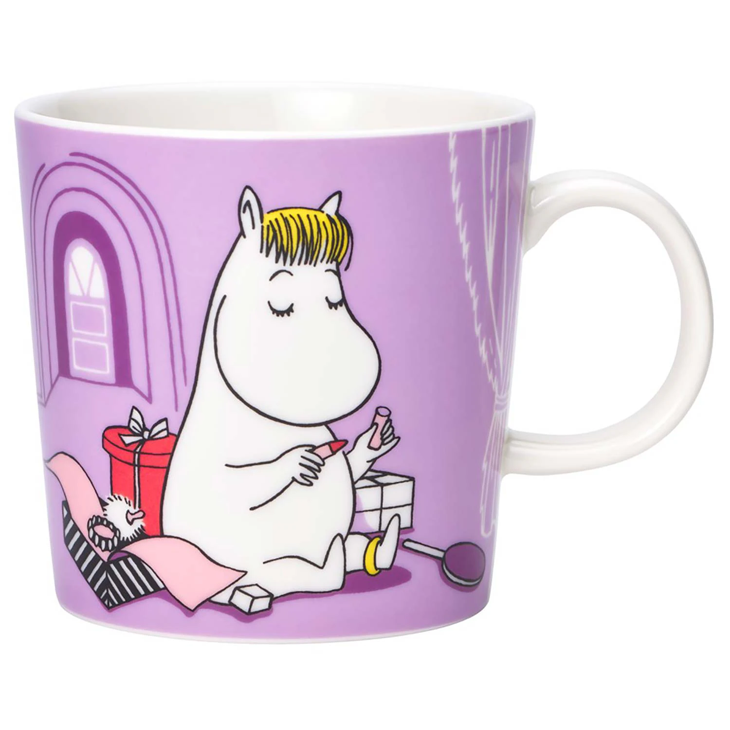 Moomin Arabia Mumi Krus 30 Cl Snorkfr&oslash;ken - Kaffekopper Porcel&aelig;n Lilla - 1052343
