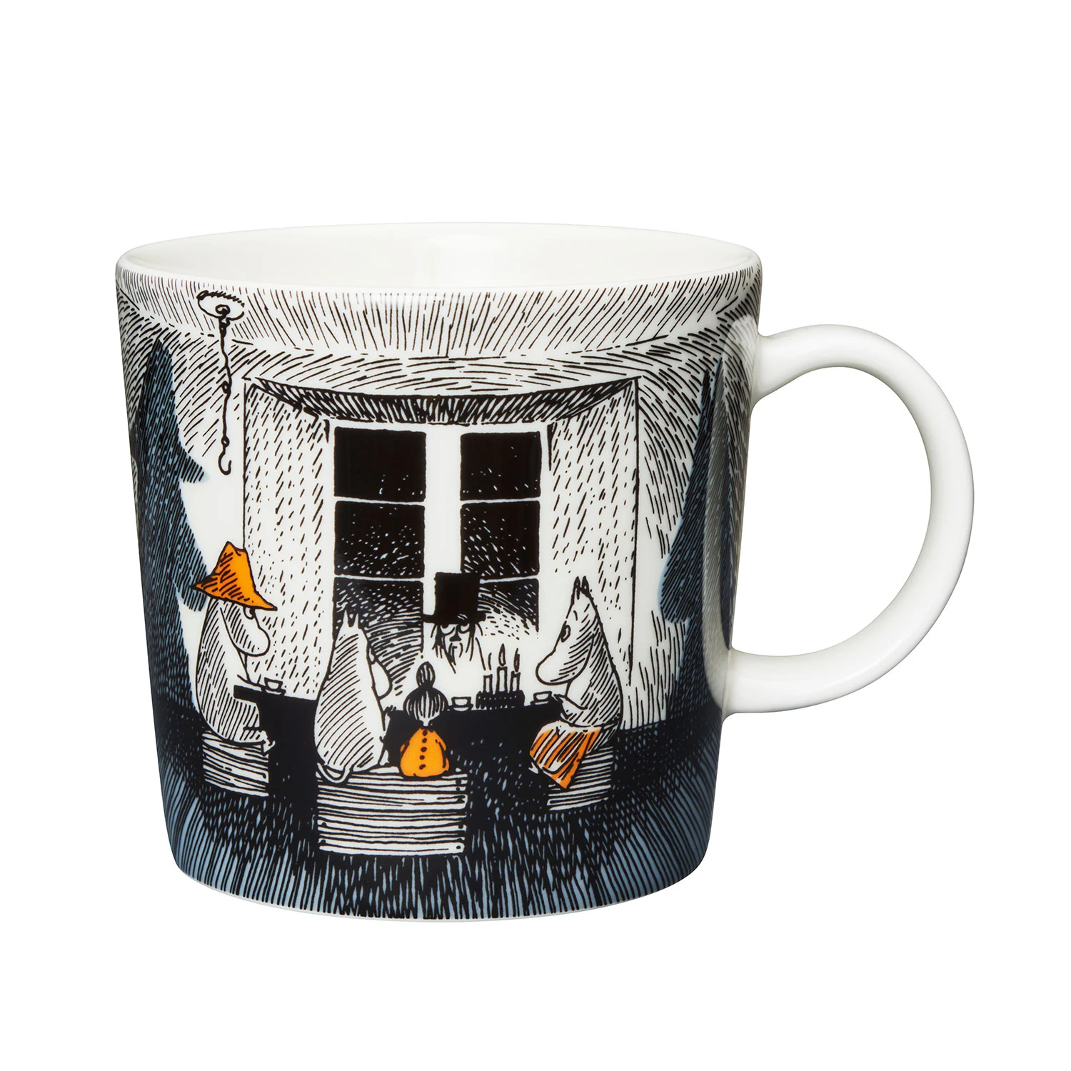 Moomin Arabia Mumi Krus 30cl Tro Mod Deres Oprindelse - Kaffekopper Porcel&aelig;n Sort - 1024599