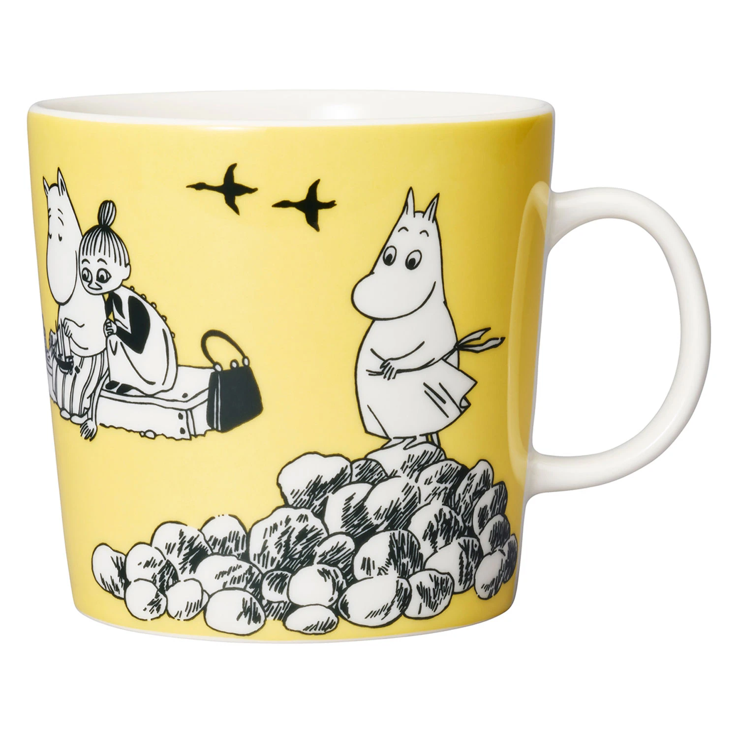Moomin Arabia Mumi Krus 40 Cl t - Kaffekopper Porcel&aelig;n Gul - 1062209
