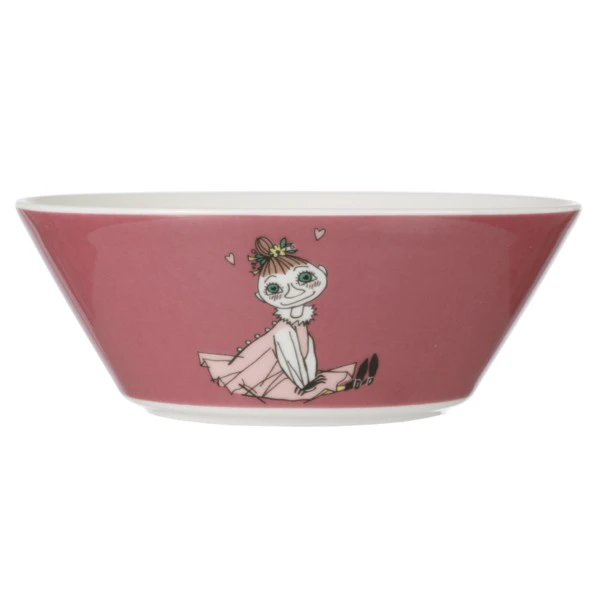 Moomin Arabia Mumi Sk&aring;l Mumlan - Serveringssk&aring;le Porcel&aelig;n Rosa - 1005580