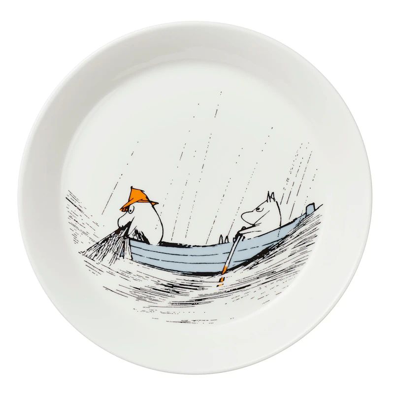 Mumi Tallerken  Ø19cm Trofast Mod Deres Oprindelse