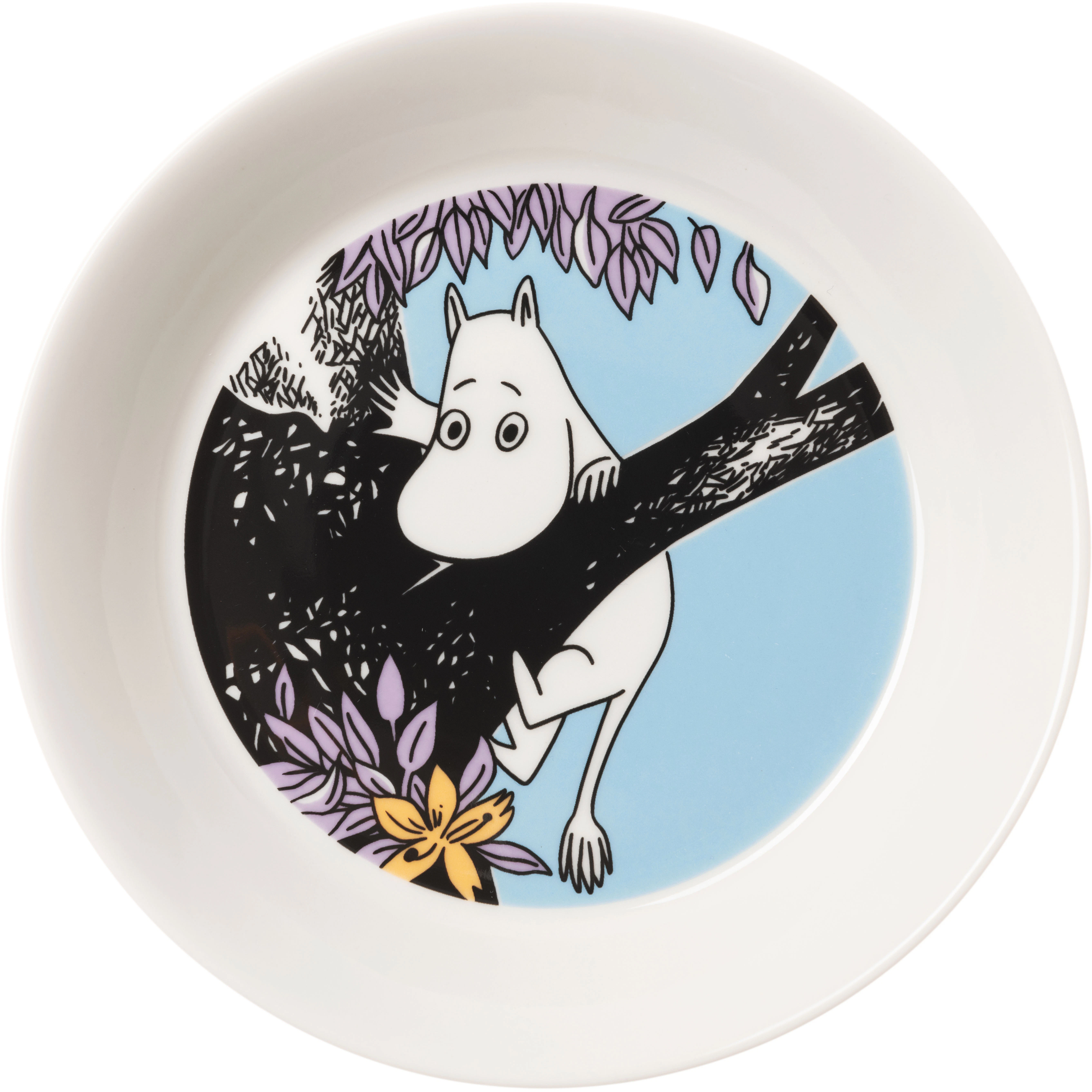 Moomin Arabia Mumin Sidetallerken Venner For Altid 15 Cm - Asietter Vitroporcelain Multi - 1076283