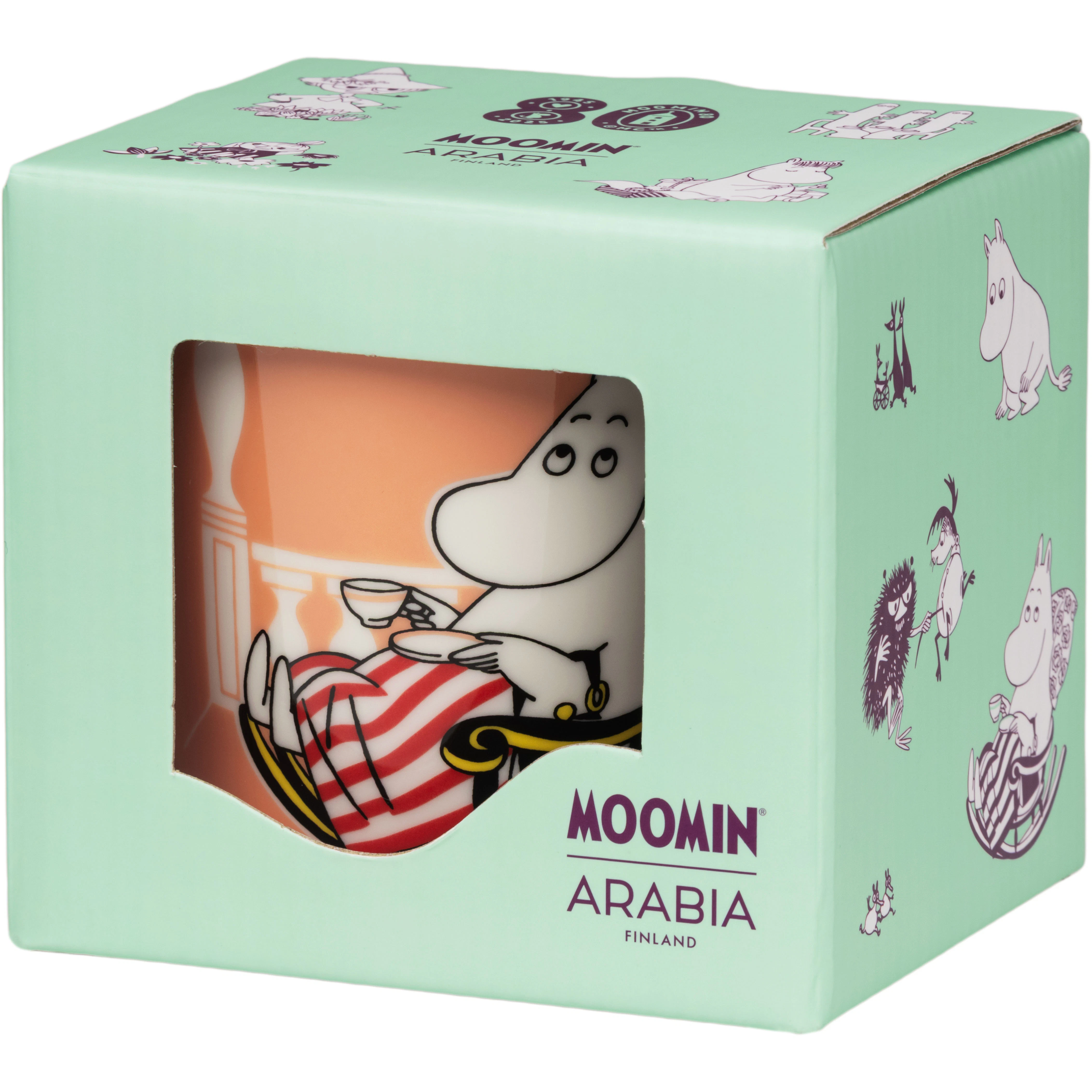 Moomin Arabia Mumitrold Krus Mumitroldmamma 30 Cl - Mumin-krus Vitroporcelain Orange - 1079300